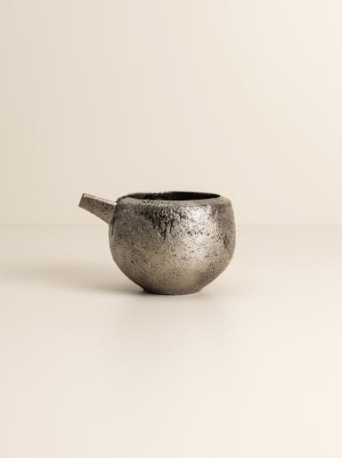 Sake pitcher, tin sprinkled